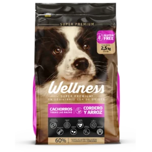 Wellness Cordero y Arroz Cachorros